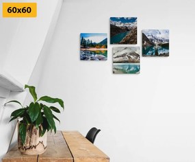 Комплект картини – Очарователни планински пейзажи