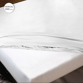 Регулируем чаршаф с ластик Hosteline IRIS PREMIUM Бял 90 легло