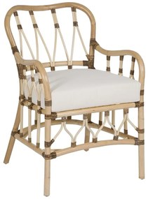 Кресло тъкано в естествен цвят – Ixia