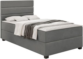 Тапицирано легло Elen-Тъмно сиво-90 x 200