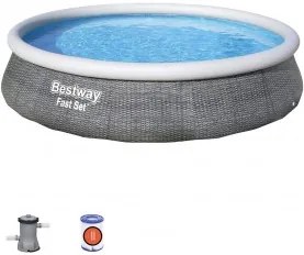 Bestway - Басейн с надуваем ринг 396 х 84см 57376