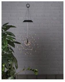 Външна слънчева LED светлина за окачване с бели светодиоди , височина 50 см Firework - Star Trading