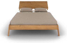 Двойно легло 140x200 cm от масивен дъб в естествен цвят Twig – The Beds