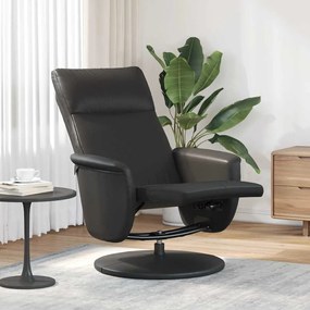 356549 vidaXL Наклоняем стол с поставка за крака,черен, изкуствена кожа