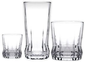 Стъклени чаши в комплект от 18 бр. Gaia – Hermia