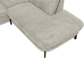 Светлосив ъглов диван (десен ъгъл) Gomero – Scandic