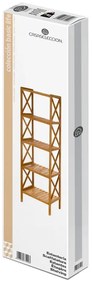 Бамбукова етажерка за баня в естествен цвят 36,5x153 cm - Casa Selección