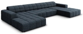 Син ъглов диван (U-образен) Chicago - Cosmopolitan Design