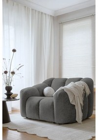 Сиво кресло Shell – Miuform