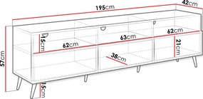ТV шкаф Temerra 3K-Mpez