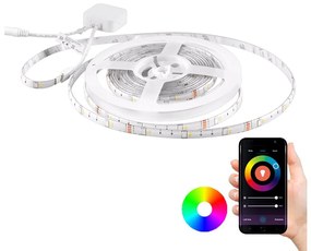 RGB LED Димируема лента Wi-fi + музикална функция LED/16W 5 м Tuya