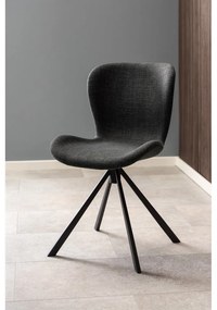 Тъмносиви трапезни столове в комплект от 2 броя Batilda - Actona