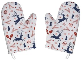 Коледни ръкавици в комплект от 2 Christmas Symbols - Butter Kings