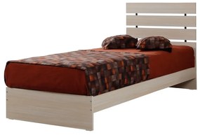 Единично легло в естествен цвят 120x200 cm Fuga - Kalune Design