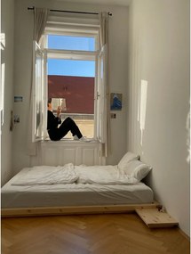 Нощни шкафчета в комплект 2 бр. в естествен цвят Dock – Karup Design