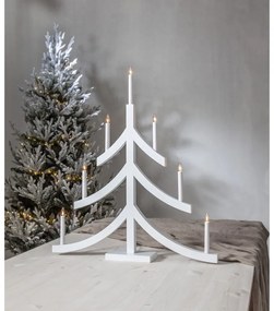 Бяла коледна светлинна украса Pagod – Star Trading