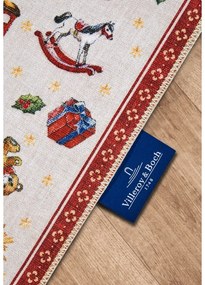 Червен килим с коледен мотив 50x80 cm Red Christmas – Villeroy&amp;Boch