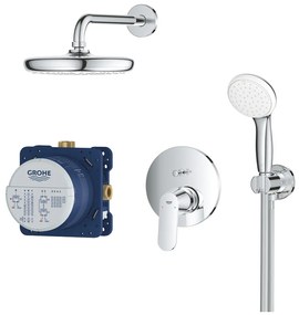 Complete set of built-in Grohe Eurosmart Cosmo 2 output