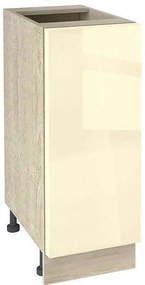 Долен шкаф МДФ Глосмакс 301(30см) Сонома