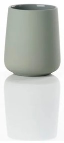 Зелена керамична чаша за четки за зъби Nova One - Zone