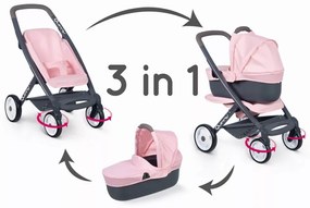 Smoby - Детска количка за кукли 3в1 Quinny Doll Pram 7600253117