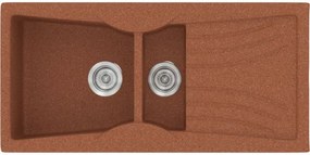 Мивка Sanitec 329-Granite Terracotta