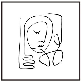 Картина 50x50 cm Linear Face – Styler