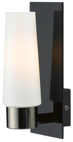 Бяло-черна стенна лампа Brastad - Markslöjd