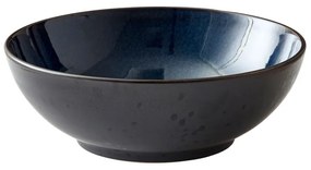 Черна/синя глинена купа ø 30 cm Gastro Dark Blue/Black – Bitz