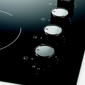 Плот за вграждане Electrolux EGE6172NOK, 7600W, Газ и електричество, Електронно запалване, Индикатор за остатъчна топлина, Черен