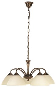 Rabalux 8175 - Полилей на верижка REGINA 5xE14/40W/230V