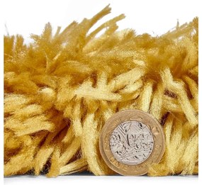 Горчичножълт килим , 80 x 150 cm Polar - Think Rugs