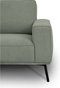 Зелен шенилов ъглов диван (ляв ъгъл/L форма) Amsterdam – Scandic