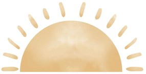 Детски стикер за стена 140x60 cm Watercolor Sun - Ambiance