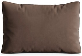 Кафява кадифена възглавница за диван Kemi – Cosmopolitan Design