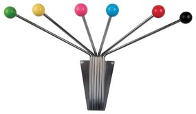 Метална закачалка за стена в сребристо Neptune - PT LIVING