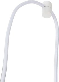 1-фазна релсова система с 3 броя прожектори и висящи лампи бели - Cavalux Jeana