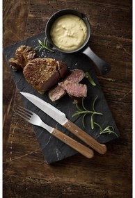 Прибори за стек в комплект от 8 бр. от неръждаема стомана в сребрист/естествен цвят – Holm