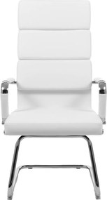 Рецепционен стол Veilstone-Бял