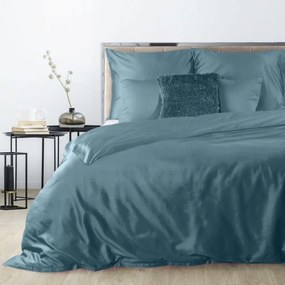 Луксозно спално бельо от памучен сатен с цип 3 части: 1бр 180х200 + 2бр 70 смх80