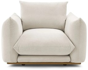 Кремаво кресло Ernest – Bobochic Paris