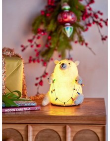 Бяла светлинна декорация Wally – Bloomingville