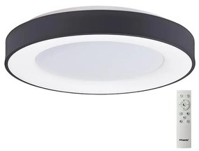 Azzardo AZ4995 - LED Димируем плафон SANTANA LED/80W/230V черен + д.у.