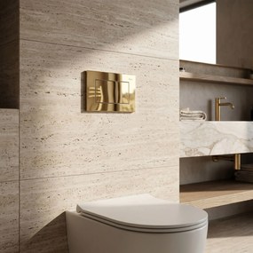 Бутон за тоалетна Rea J K011A-Q и Slim 024N Gold