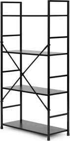 Голяма етажерка на 4 рафта ModernHome, дизайн в стил лофт