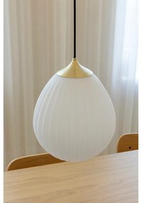 Бялo-златен абажур ø 27 cm Around the World Medium – UMAGE