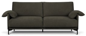 Черен и сив диван Zoe - Interieurs 86