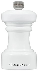 Cole&amp;Mason - Мелничка за сол HOXTON 10,4 см бук/блестящо бял