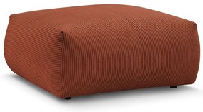 Табуретка от рипсено кадифе в тухлен цвят Voltaire – Bobochic Paris