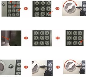 Сейф Malatec 22627, Капацитет 10л, Метален сейф за пари, Електронно заключване, Ключ, стенен или подов монтаж, 30x19,5x17см, черен